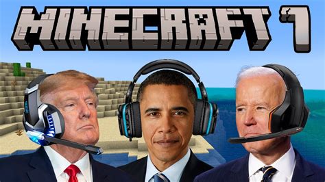 presidents play minecraft